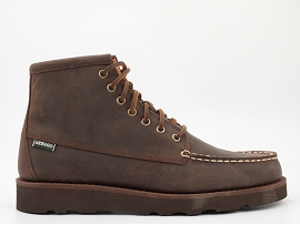  TALA MID CRAZY HORSE<br>CUIR GRAS MARRON  CUIR GOMME