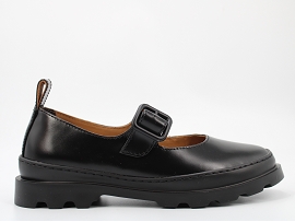  BRUTUS K201433<br>CUIR NOIR   GOMME