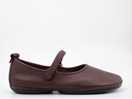  RIGHT NINA K201365<br>CUIR BORDEAUX   GOMME