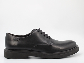  NORMAN K100998<br>CUIR NOIR  TEXTILE GOMME