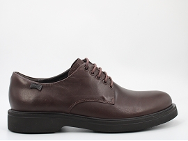  NORMAN K100998<br>CUIR MARRON  TEXTILE GOMME