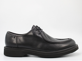  NORMAN K100999<br>CUIR NOIR  TEXTILE GOMME