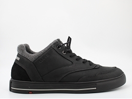  ELLISON 24900<br>NUBUCK BLACK  CUIR GOMME