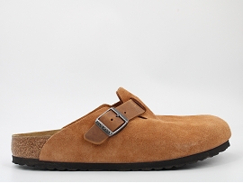  BOSTON SUEDE<br>NUBUCK MARRON  NON DOUBLE GOMME