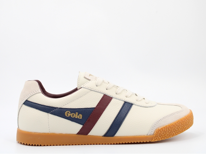 Gola sneakers harrier leather blanc