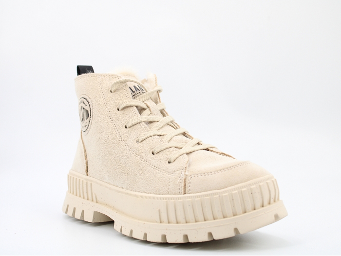 Palladium fourree palla shock zip warm beige2453602_2