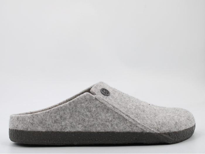 Birkenstock chaussons zermatt wool gris