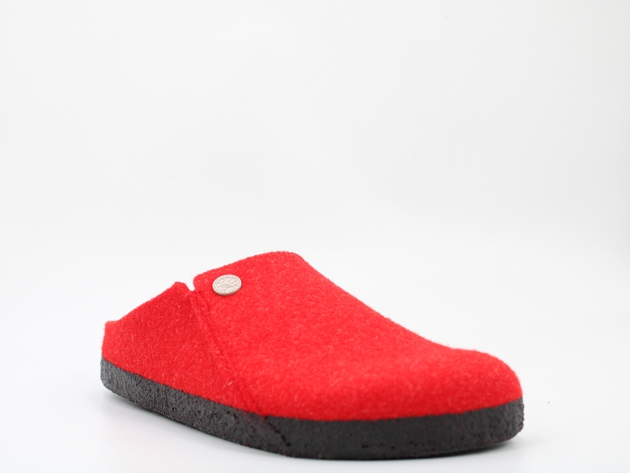 Birkenstock chaussons zermatt wool rouge2454003_2