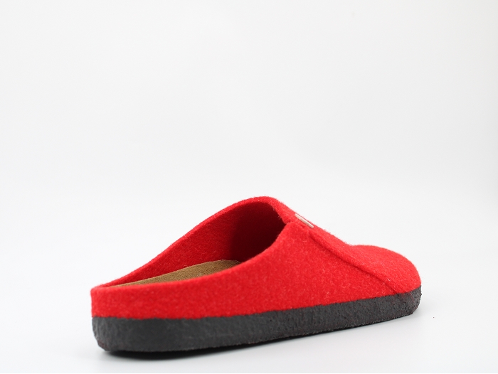 Birkenstock chaussons zermatt wool rouge2454003_4