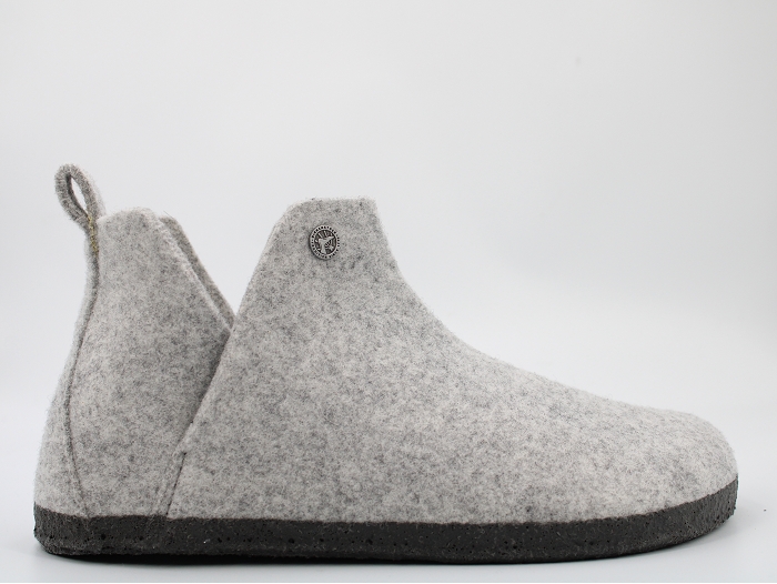 Birkenstock chaussons andermat shearling gris