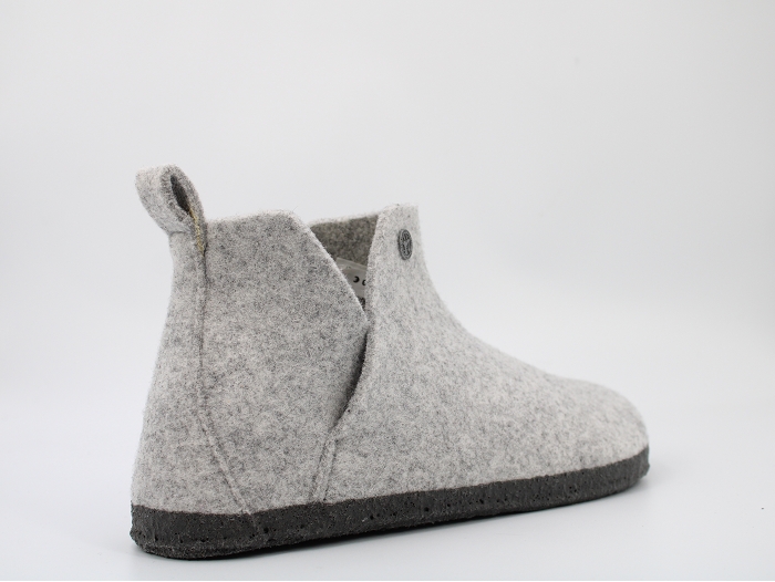 Birkenstock chaussons andermat shearling gris2454201_4