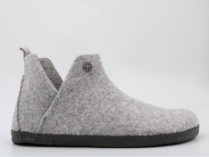 Birkenstock chaussons andermat shearling gris