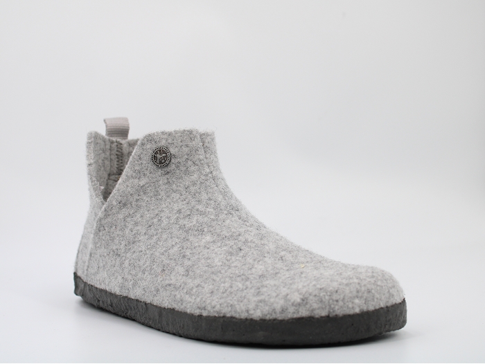 Birkenstock chaussons andermat shearling gris2454301_2