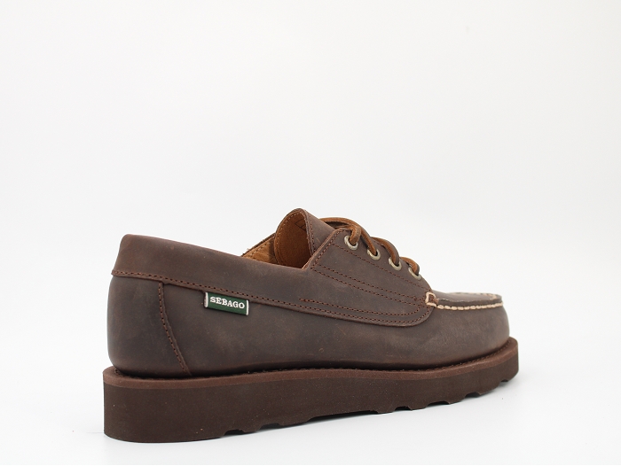 Sebago botte et bottine askookfield crazy horse marron2454901_4