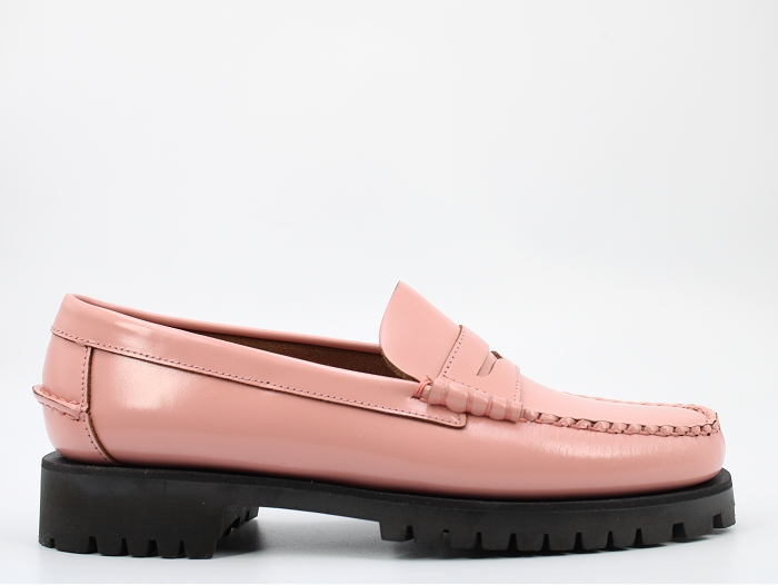 Sebago mocassin dan lug pigment rose