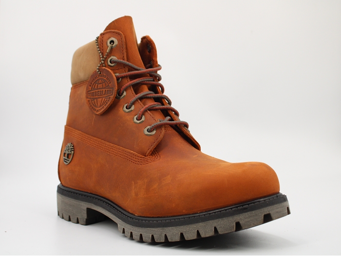 Timberland botte et bottine 6 boot premium orange2461902_2