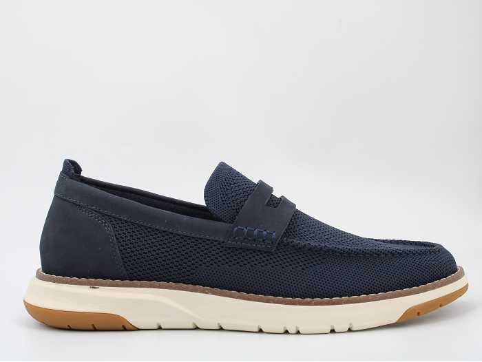 Schmoove mocassin echo moc bleu